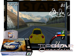 Top Gear Overdrive (Europe) Cover